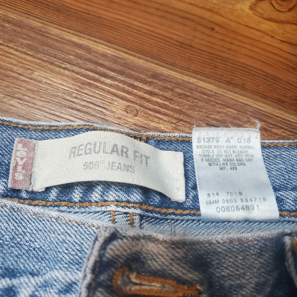 Levi 505 Regular Fit Jeans Bundle Lot Mens 36x30 Vintage Distressed Light Wash
